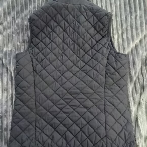 Hollister Black Quilted Vest - Picture 4 of 4